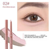 Two-color Eyebrow Silkworm Pen Mulitfuntional Double Ended Lying Silkworm Pencil Eyeliner Under-Eye Enhancing Pencil Highlighter NoirKiss