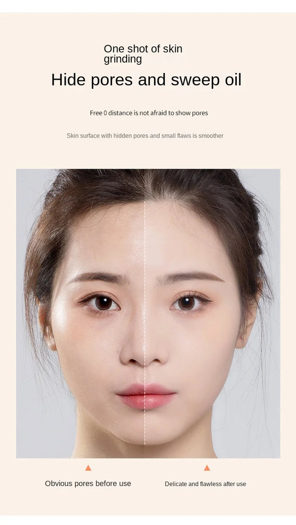 2023 Loose Setting Powder Mineral Shrink Pores Waterproof Matte Finish Makeup Oil-control Professional Women's Cosmetics NoirKiss