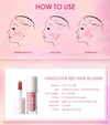 Wholesale FOCALLURE Liquid Blusher 4 Colour Natual Makeup Face Blush Long-lasting Make Up Hangover Red Wine Blush korean Makeup NoirKiss