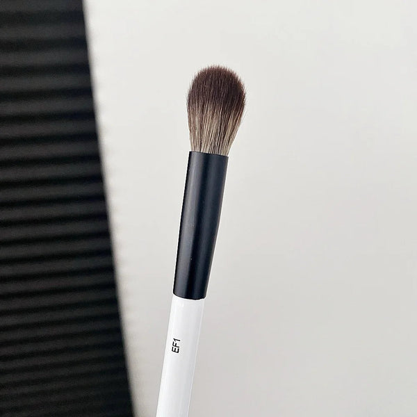 F4 Dual-Ended Foundation Face Brush Double-ended Powder Blush Contour and Eyeshadow Concealer Makeup Brushes NoirKiss