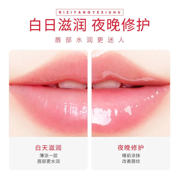 BIOAQUA 天然蘆薈保濕潤唇膏 無色 改善唇紋 女士冬季唇部護理 1支裝 NoirKiss