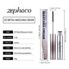 Zephoco Lengthening Eyelash Mascara Vitamin E Eyelash Extensions Waterproof and Sweat Proof Makeup Volume Eyelash Mascara 3.2g NoirKiss