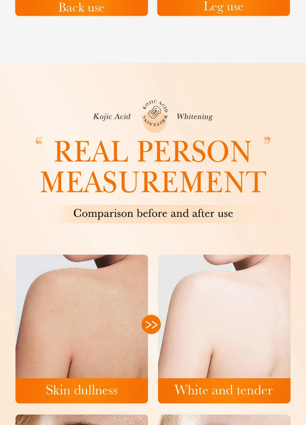 Handmade Whitening Soap Skin Care Deep Cleaning Moisturizing Cleansing Essential Temperate Soap Brighten Skin Kojic Acid Soap NoirKiss