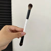 F4 Dual-Ended Foundation Face Brush Double-ended Powder Blush Contour and Eyeshadow Concealer Makeup Brushes NoirKiss