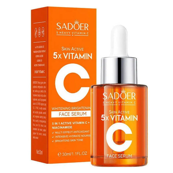 Vitamin C Hydrating Serum 5 Functions Facial Moisturizing Repair Essence Facial Shrink Pores Brightning Korean SkinCare Products NoirKiss